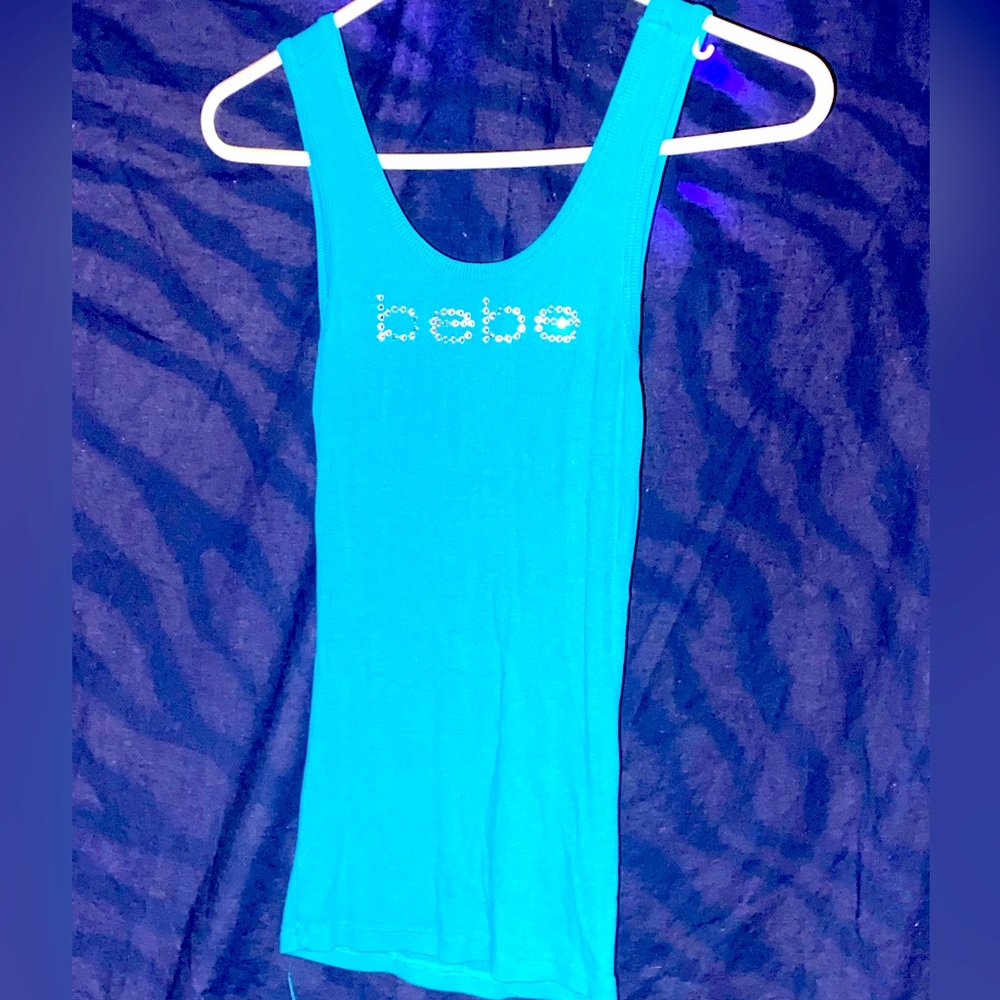 bebe tank top size small